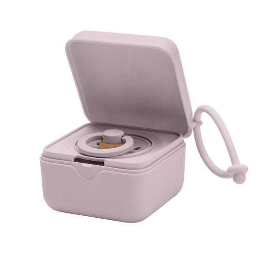 BIBS Pacifier Box - Dusky Lilac