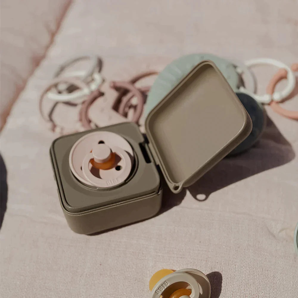 BIBS Pacifier Box - Blush