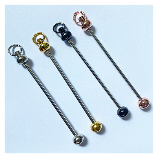 Beadable Bar for Keychain