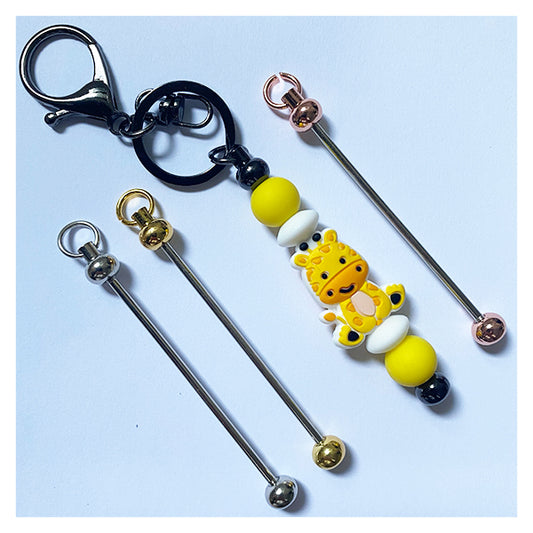 Beadable Bar for Keychain