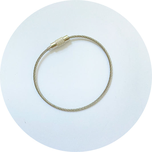Beadable Steel Ring