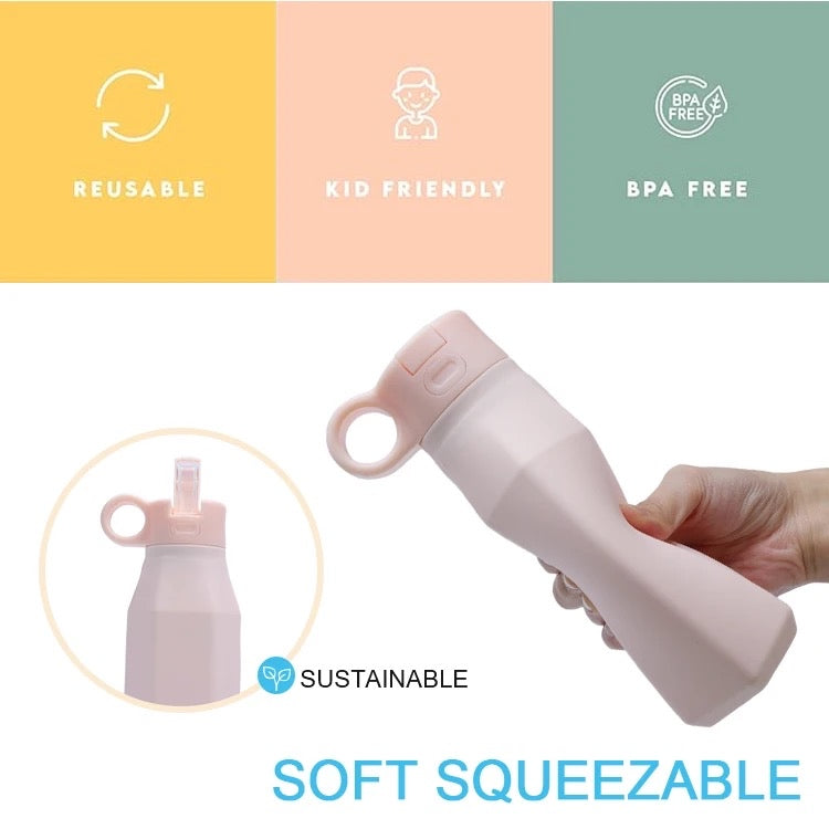 Silicone Water Bottle 350ml