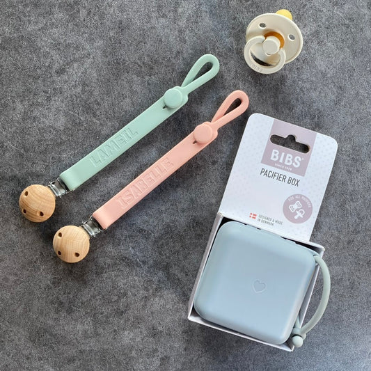 All-in-One Silicone Dummy Clip (Wooden Clip)