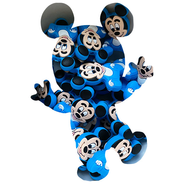 Silicone Mickey & Minnie Mouse (Body) Beads