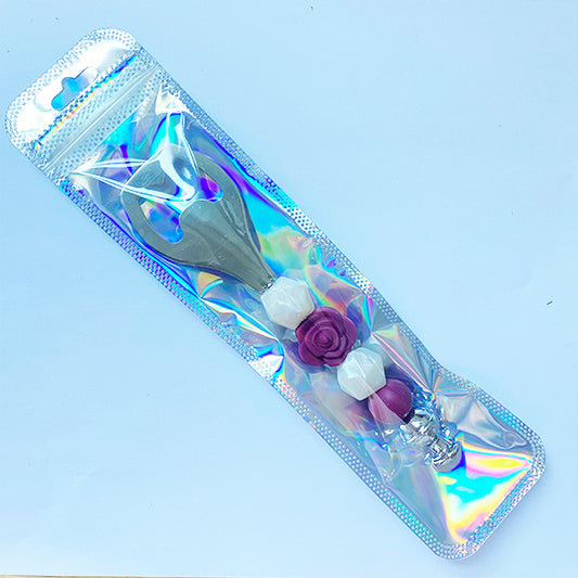 Beadable Pen/Pencil/Makeup Brush Packaging Bag