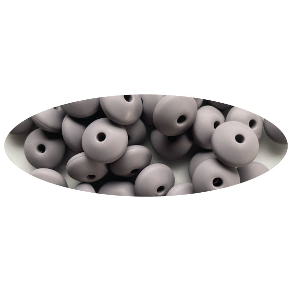 Silicone Lentil Beads