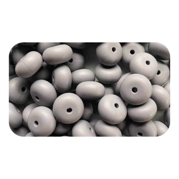 14mm Silicone Abacus Beads