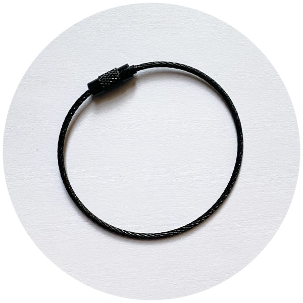 Beadable Steel Ring