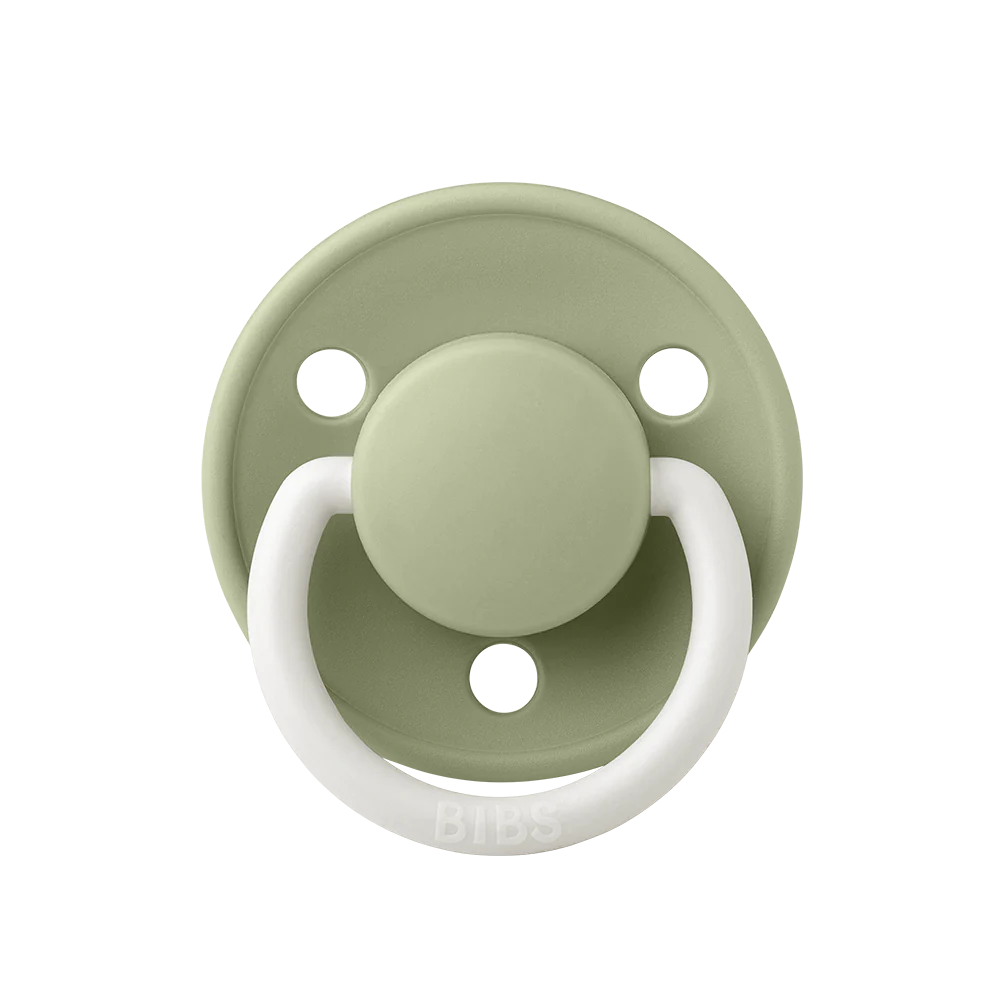 BIBS De Lux SILICONE - Sage Night Glow