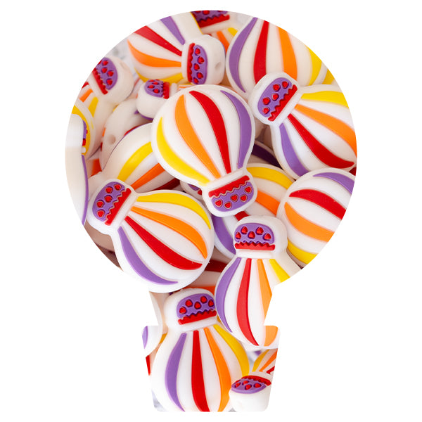 Silicone Hot Air Balloon Beads