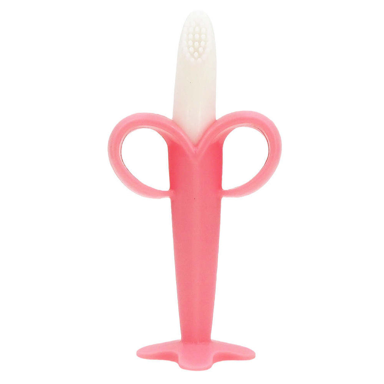 Silicone 2-in-1 Banana Teether / Toothbrush