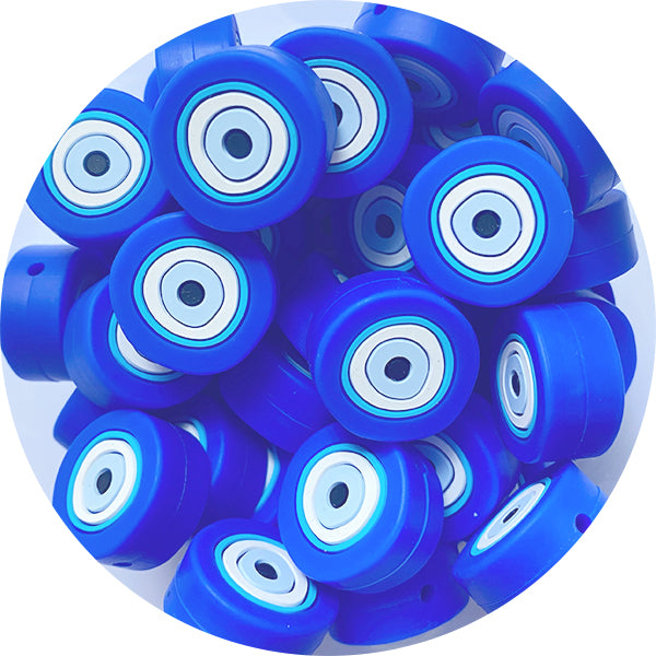 Silicone Nazar Eye Beads