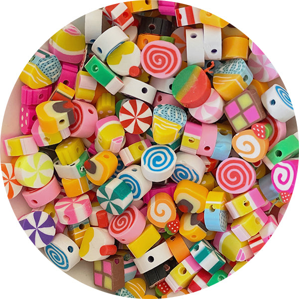 Polymer Clay Character Beads