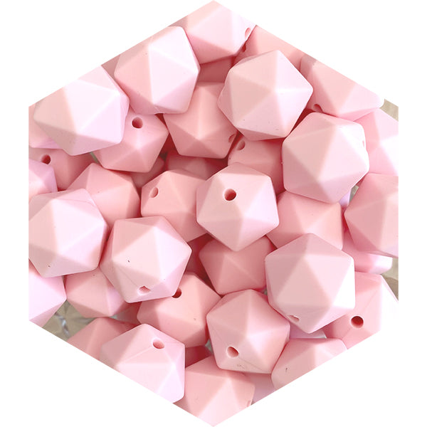 14mm Silicone Polygon Beads