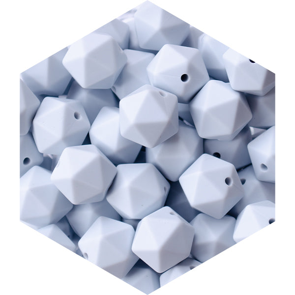 14mm Silicone Polygon Beads