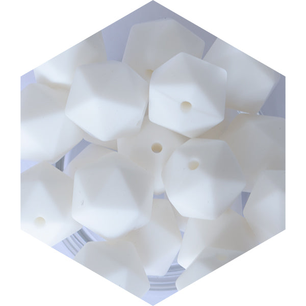 14mm Silicone Polygon Beads