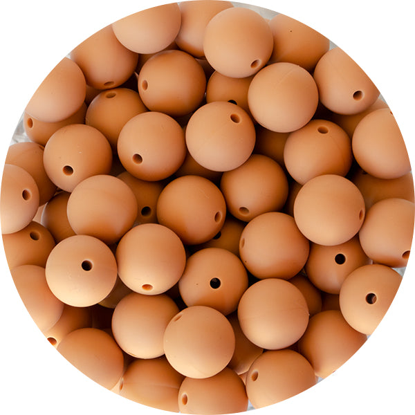 19mm Silicone Round Bead
