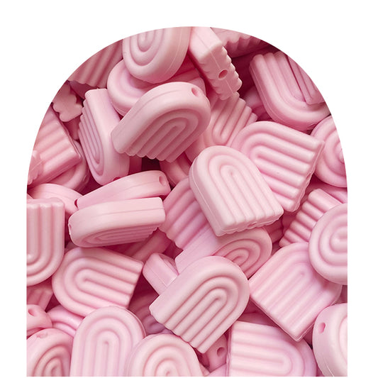 Silicone Arc Rainbow Beads