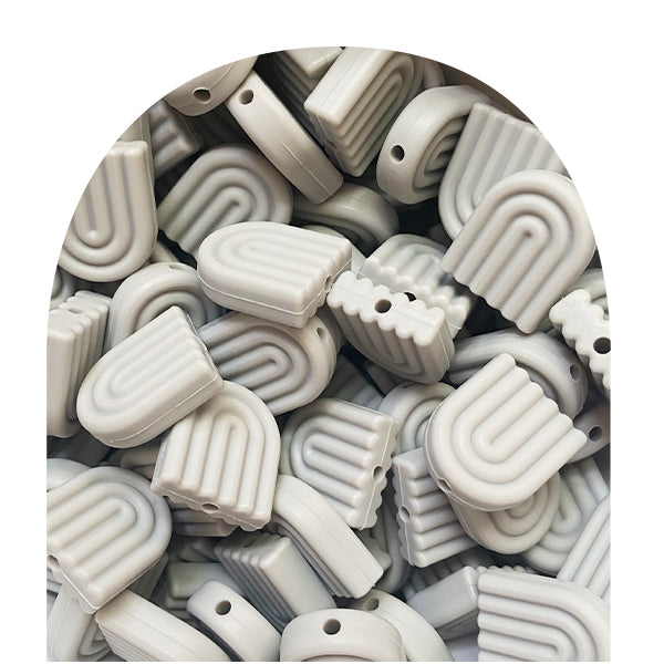 Silicone Arc Rainbow Beads