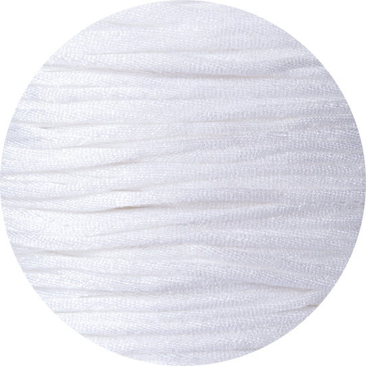 1.5mm Satin Nylon Cord - White