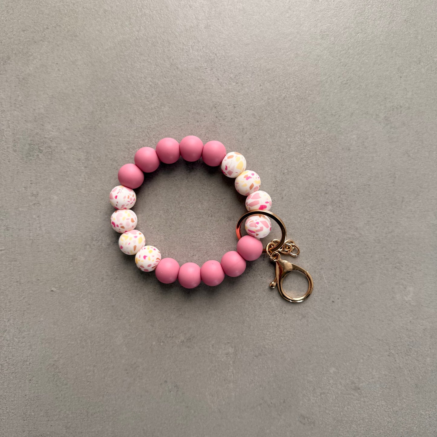 Silicone Key Wristlet