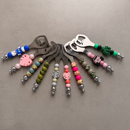 Silicone Beaded Bottle Opener