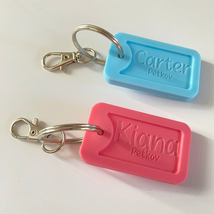 Silicone Tiny Tag / Bag Tag