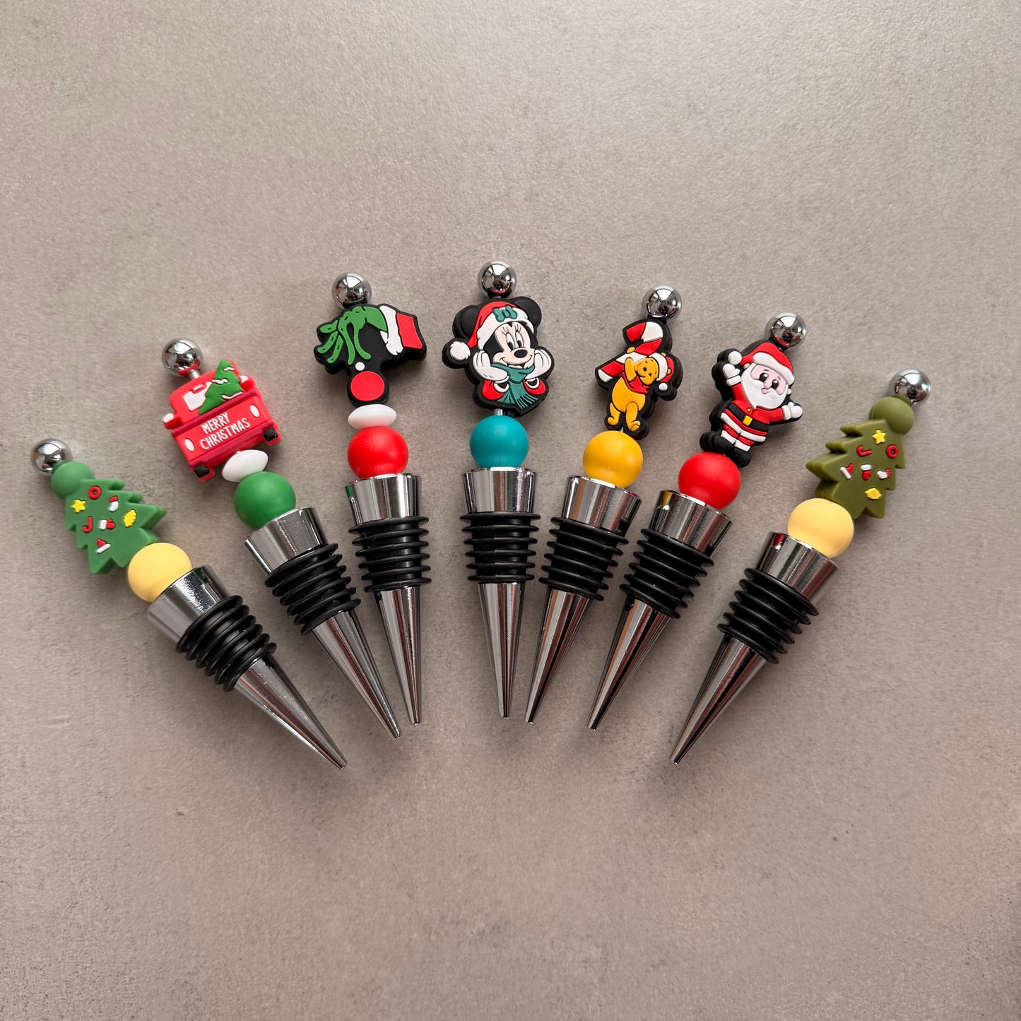 Silicone Beaded Wine / Bottle Stopper