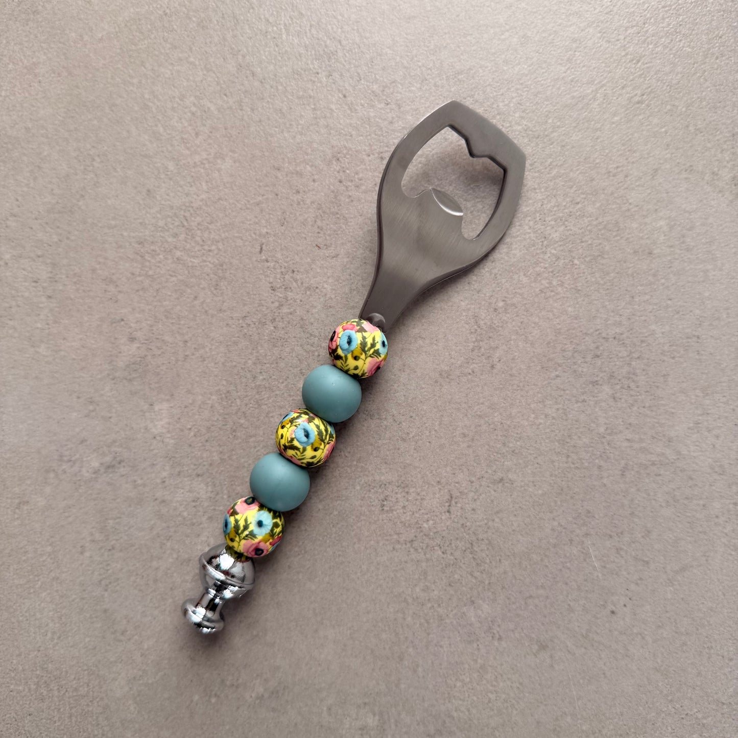 Silicone Beaded Bottle Opener