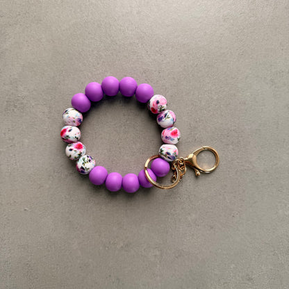 Silicone Key Wristlet