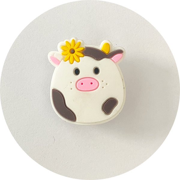 🐊 Shoe Charm - Squishy Cow