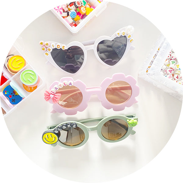 Vintage Sunflower Sunglasses - Multicolours