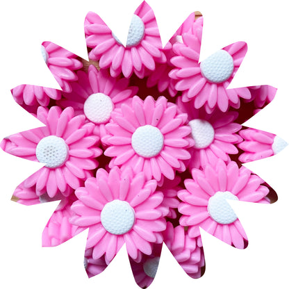 Silicone Daisy Beads