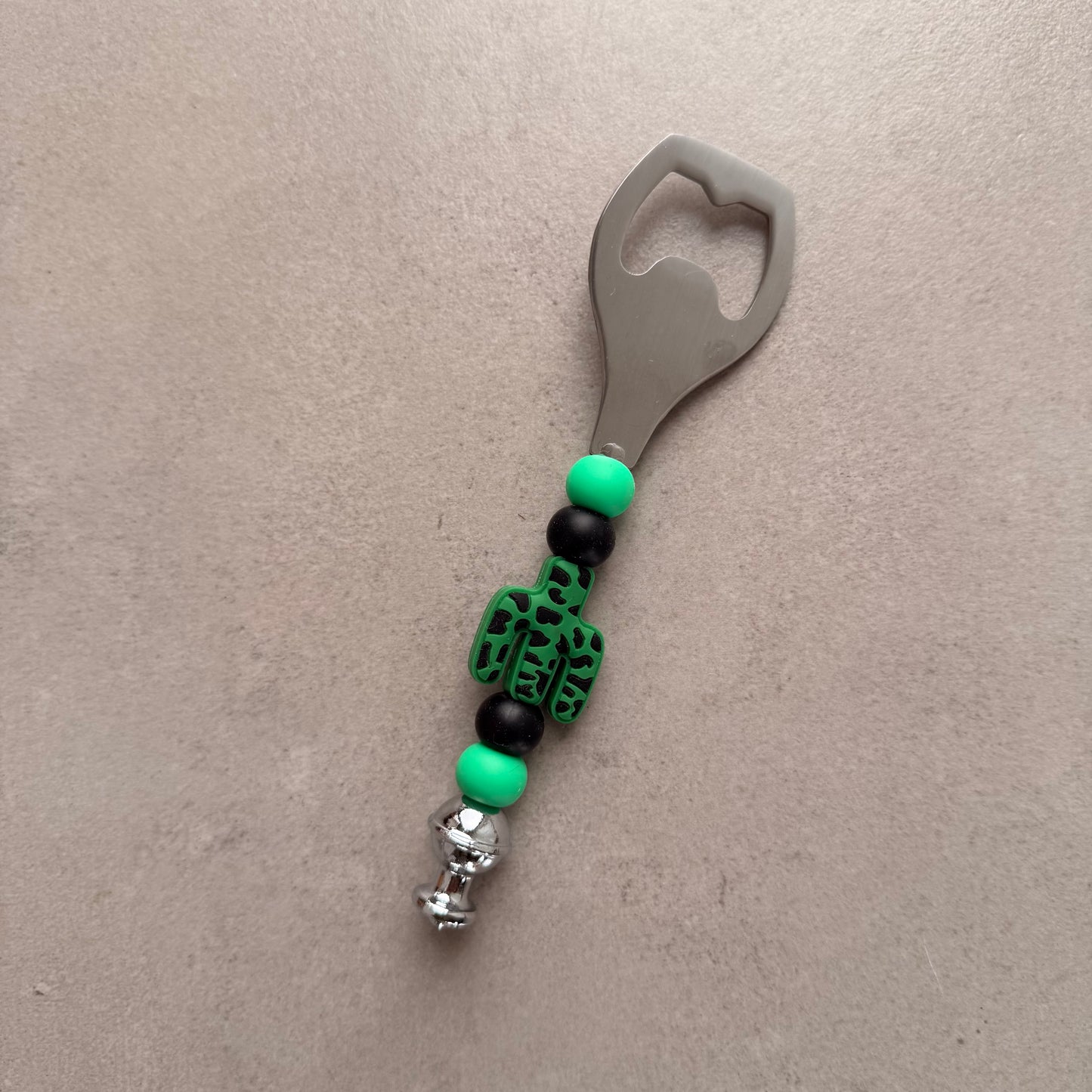 Silicone Beaded Bottle Opener