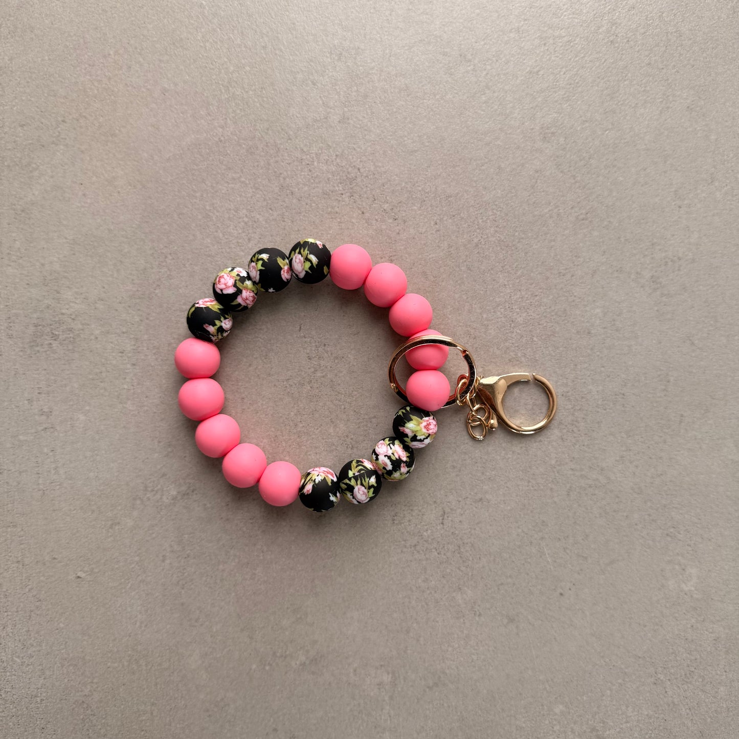 Silicone Key Wristlet