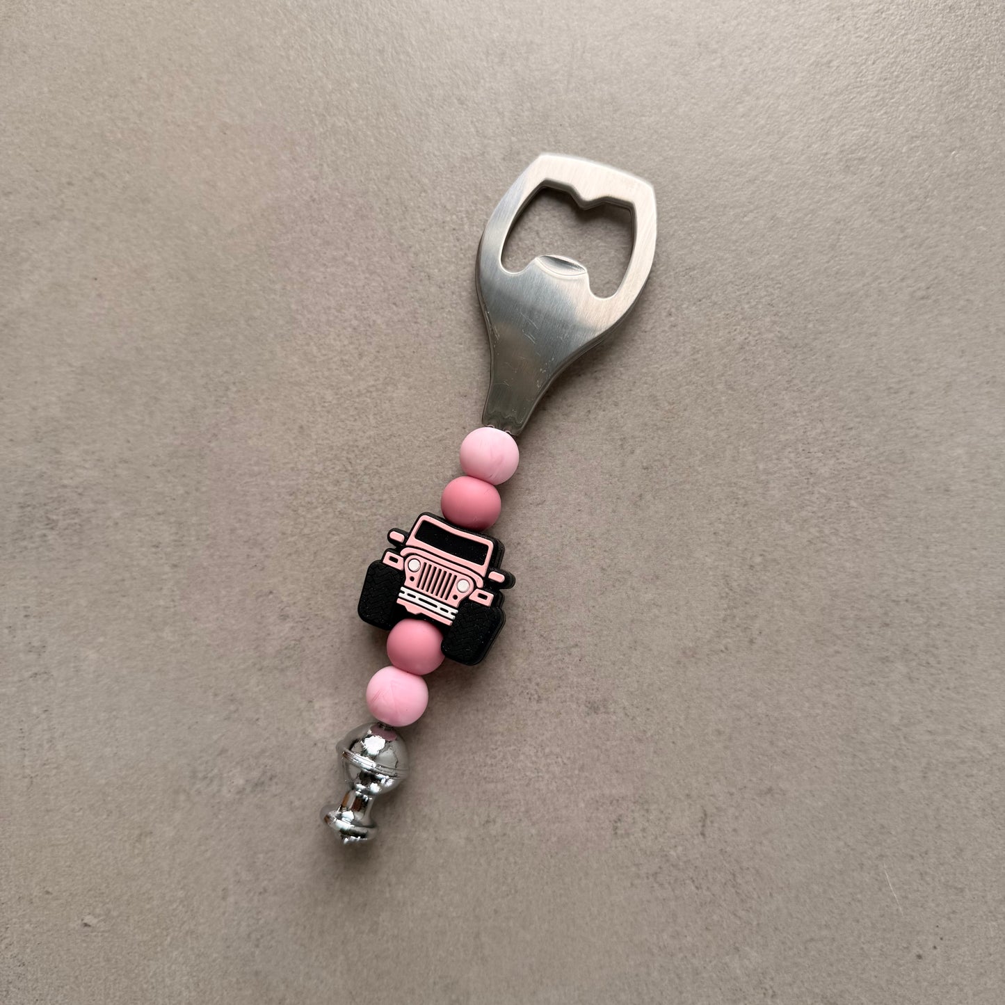 Silicone Beaded Bottle Opener