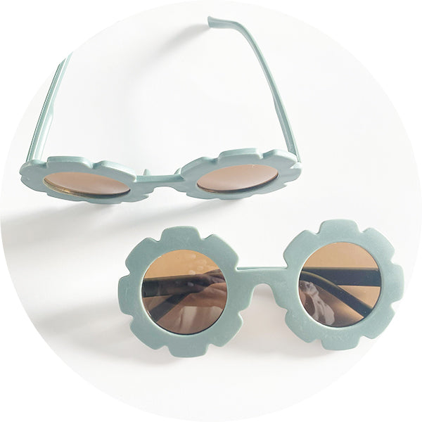 Vintage Sunflower Sunglasses - Multicolours