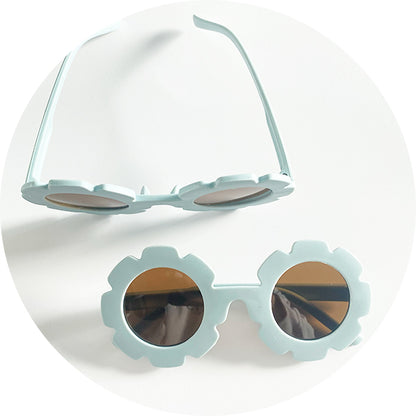 Vintage Sunflower Sunglasses - Multicolours