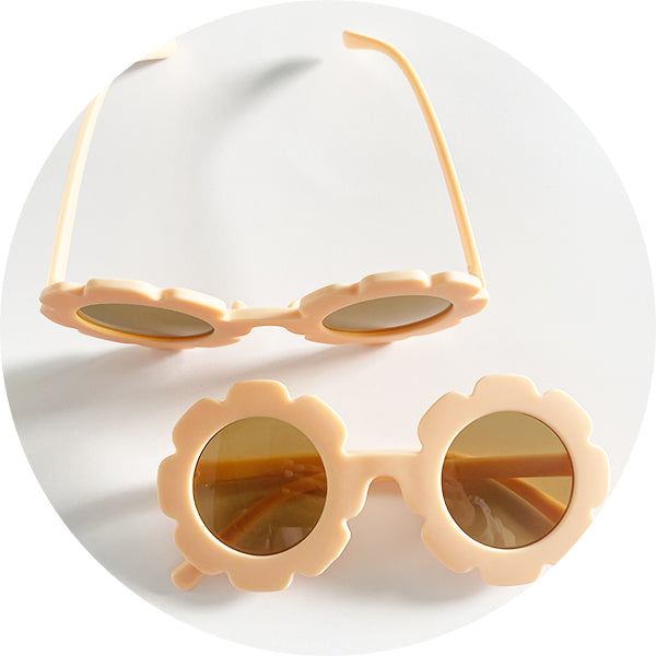 Vintage Sunflower Sunglasses - Multicolours