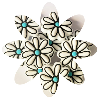 Silicone Flower Beads