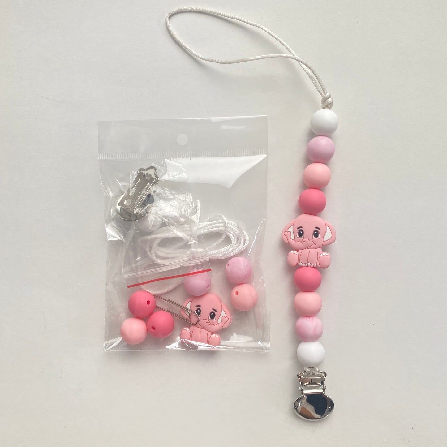 Rosy Elephant - DIY Dummy Clip Kit