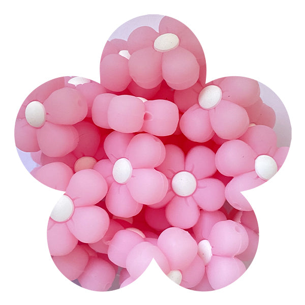 Silicone Flower Bead