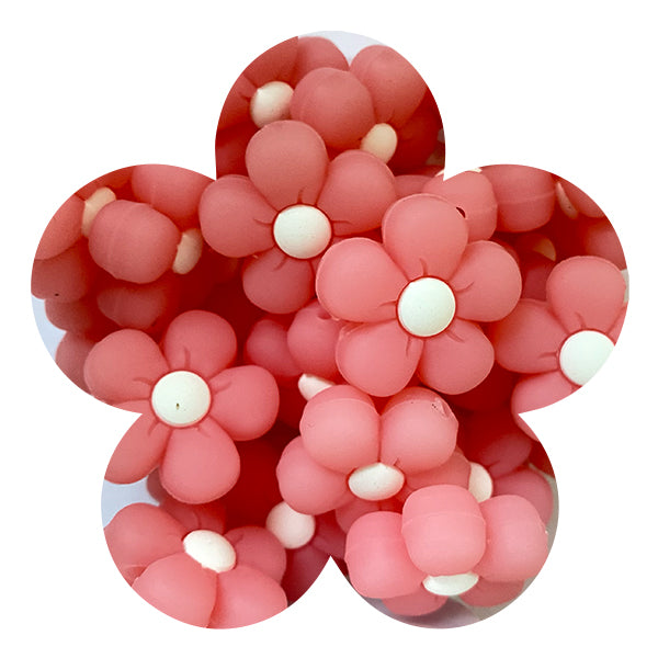 Silicone Flower Bead