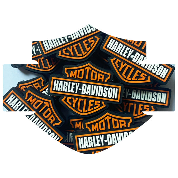 Silicone Harley Davidson Beads