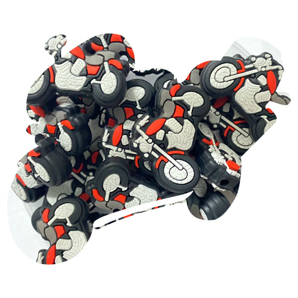 Silicone Motorbike Bead