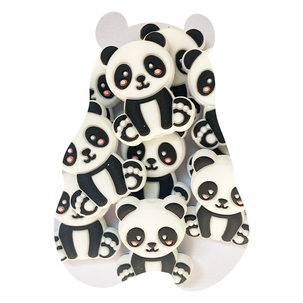 Silicone Panda Beads