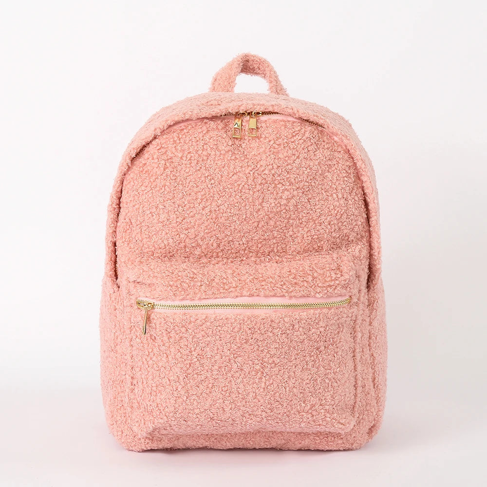 Teddy Backpack - Pink