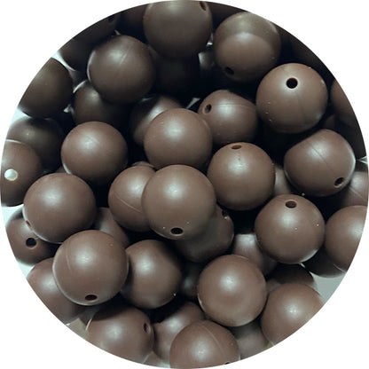 15mm Silicone Round Bead