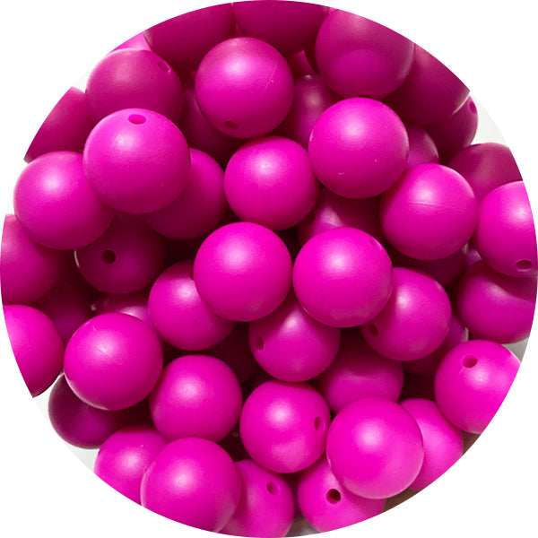 19mm Silicone Round Bead