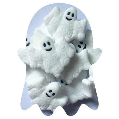 Silicone Spooky Ghost Beads